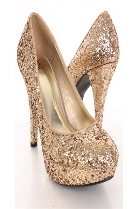 goldene high heels